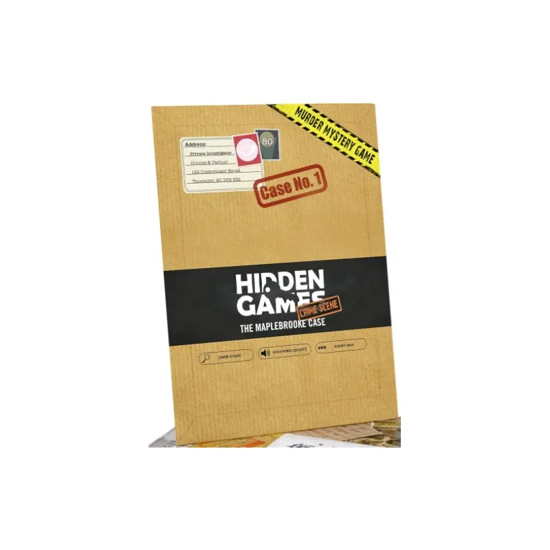 HIDDEN GAMES CRIME SCENE 1 THE MAPLEBROOKE CASE