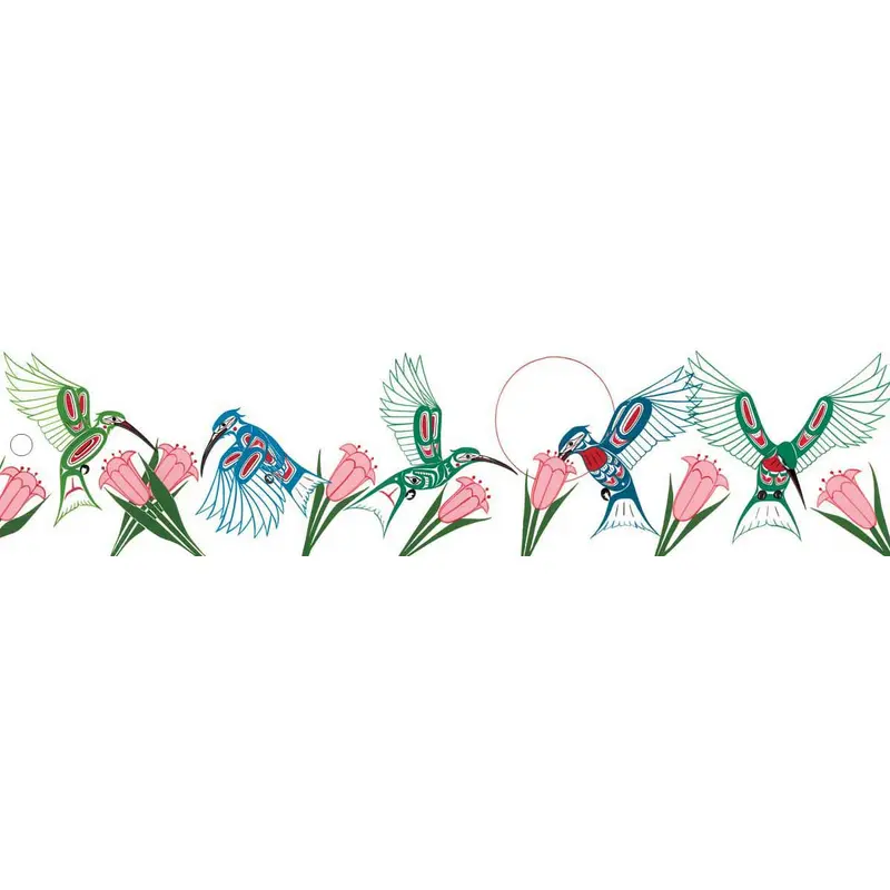 HUMMINGBIRDS BOOKMARK