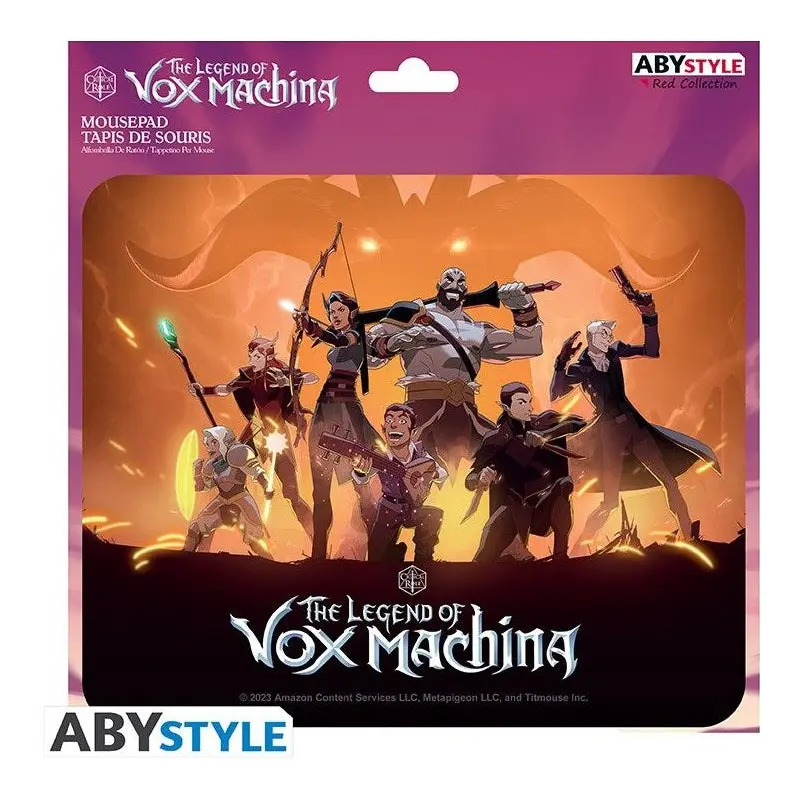 THE LEGEND OF VOX MACHINA MOUSE PAD