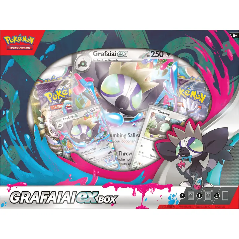 POKEMON GRAFAIAI EX BOX
