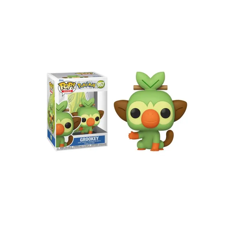 Funko Pokemon POP! Games GROOKEY #957