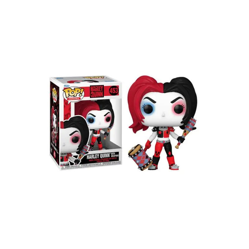 FUNKO POP DC HARLEY QUINN W/ WEAPONS #453