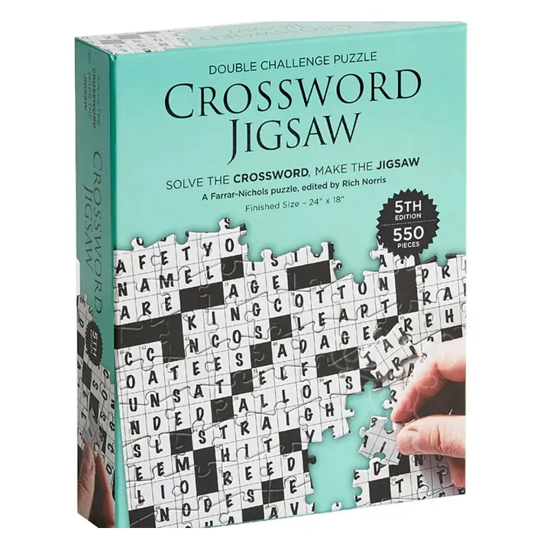 Babalu Crossword Jigsaw 5th Edition Puzzle 550pcs