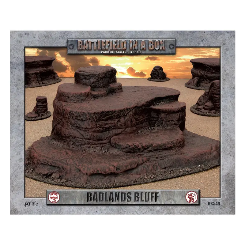 Battlefield in a Box: Badlands Bluff - Mars