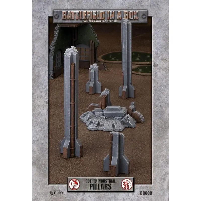 Battlefield in a Box: Gothic Industrial - Pillars