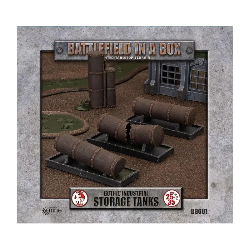 Battlefield in a Box: Gothic Industrial - Storage Tanks