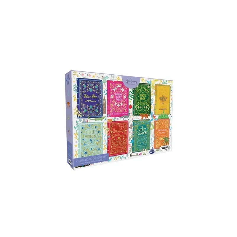 Puzzle: 1000 Classic Book Covers