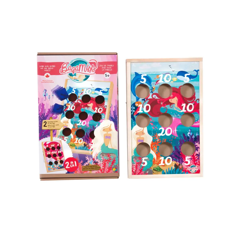 Rustik Bagamiss 2-in-1 Mermaid Sandbag Game