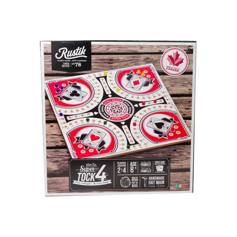Rustik Super Tock 4 Player 20" Board