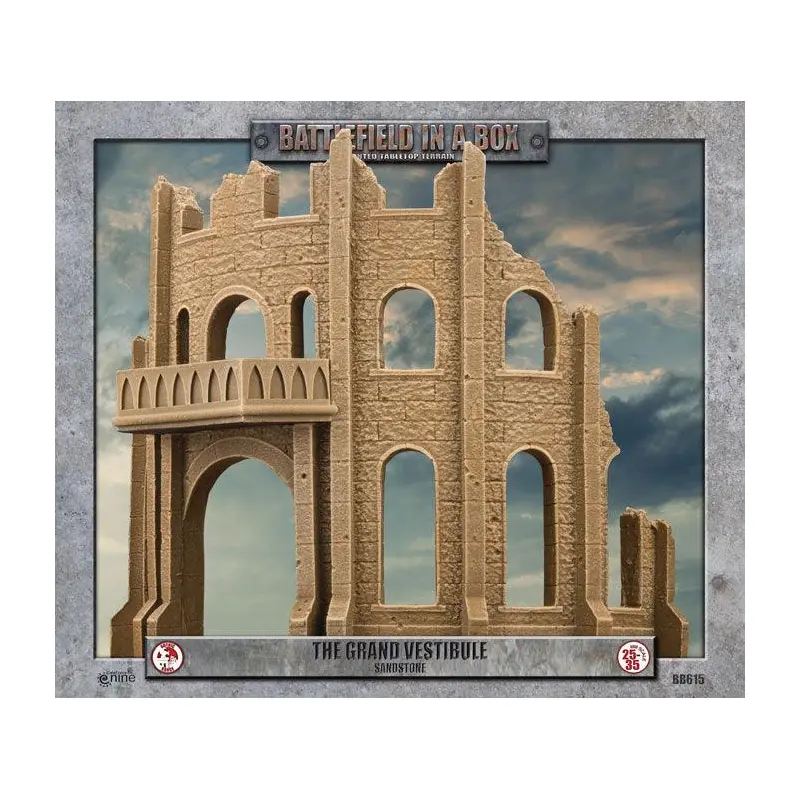 Battlefield in a Box: Gothic Battlefields: The Grand Vestibule - Sandstone
