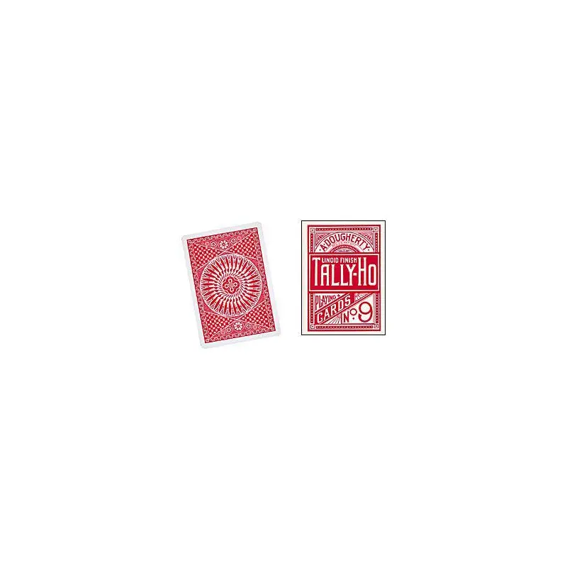Tally-Ho (Red/Blue) Circle Back Playing Cards