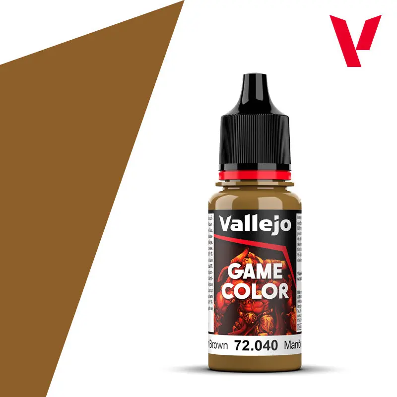 Vallejo Game Color 72.040 Leather Brown