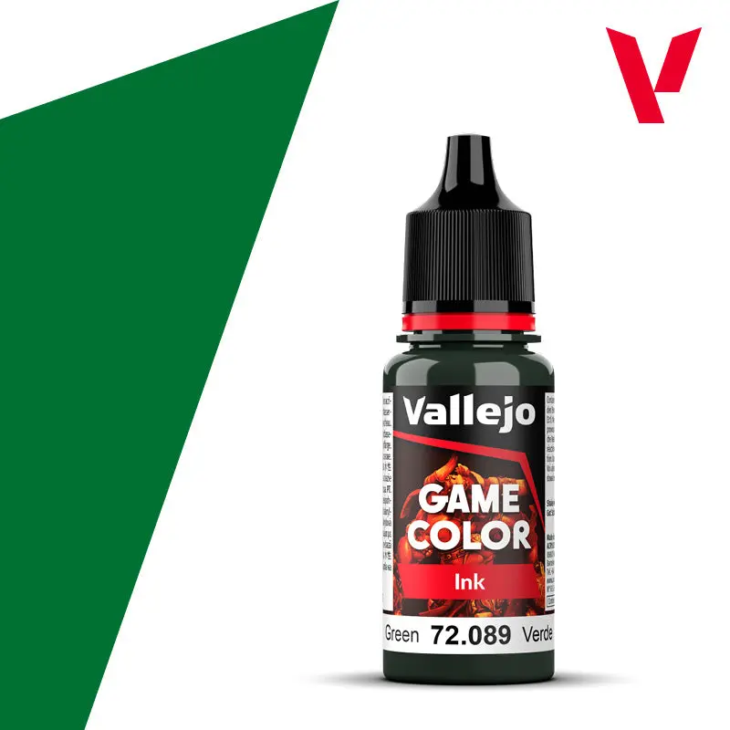 Vallejo Game Color 72.089 Green Wash
