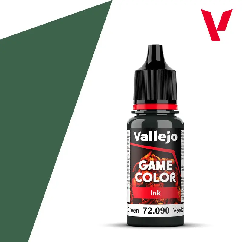 Vallejo Game Color 72.090 Black Green Ink