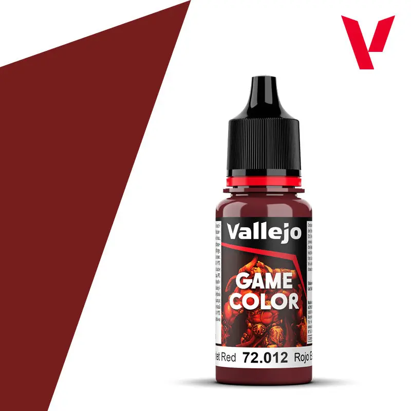 Vallejo Game Color 72.012 Scarlet Red