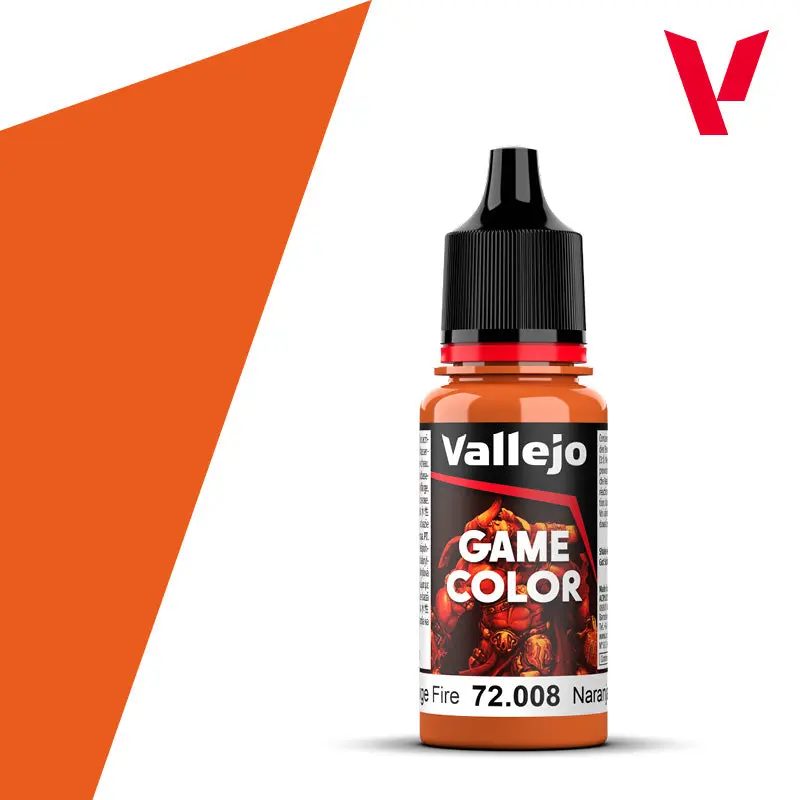 Vallejo Game Color 72.008 Orange Fire
