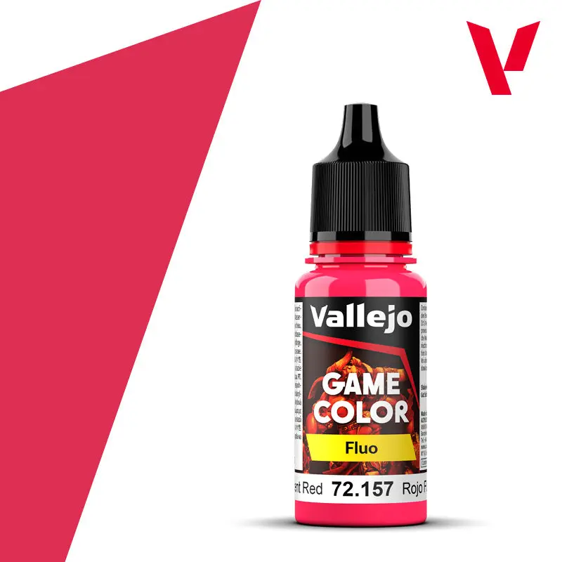 Vallejo Game Color 72.157 Fluorescent Red