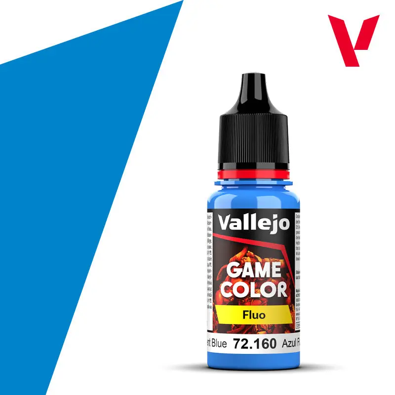 Vallejo Game Color 72.160 Fluorescent Blue