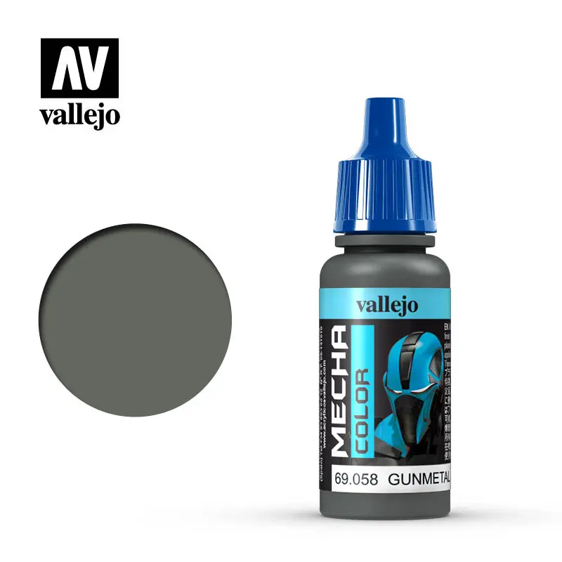 VALLEJO: MECHA COLOR METALLIC 69.058 Gunmetal