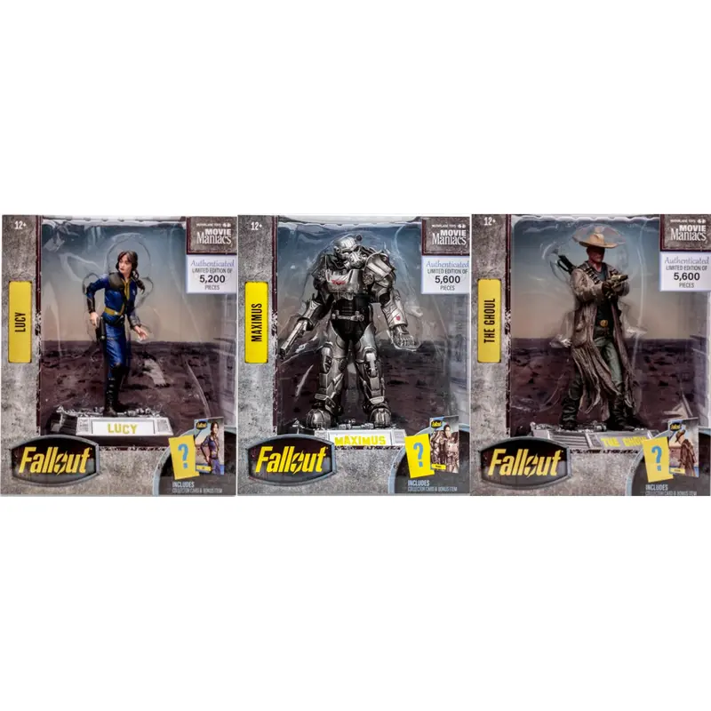 MOVIE MANIACS 6" POSED - FALLOU