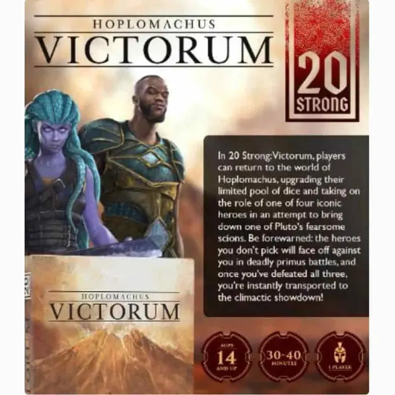 20 Strong: Hoplomachus Victorum Expansion