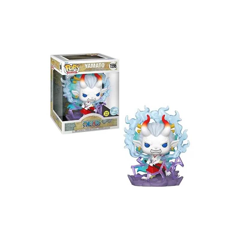 Funko Pop! ONE Piece: Yamato 6-inch Glow in The Dark #1596 [Exclusive] Vinyl Figure