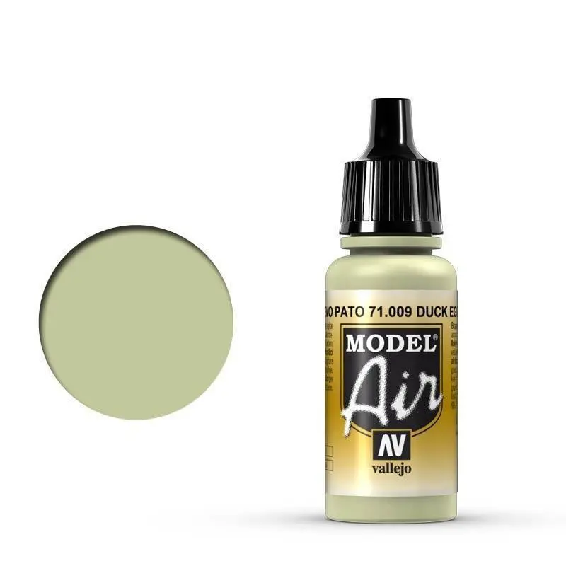 Vallejo 71009 Model Air Duck Egg Green 17 ml Acrylic Airbrush Paint
