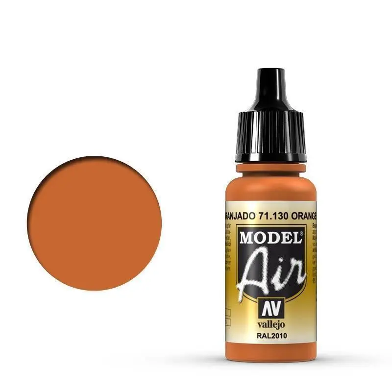 Vallejo 71130 Model Air Orange Rust 17 ml Acrylic Airbrush Paint