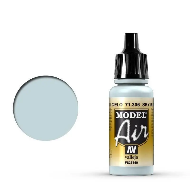 Vallejo 71306 Model Air Sky Blue 17 ml Acrylic Airbrush Paint