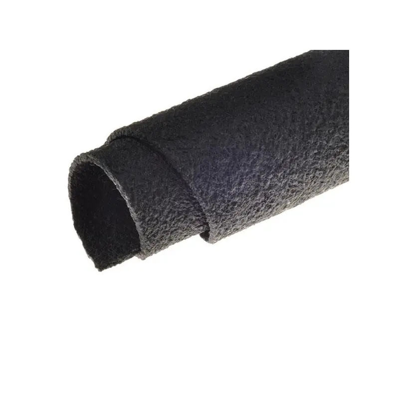 12" Black Crepe For Moccasin Soles