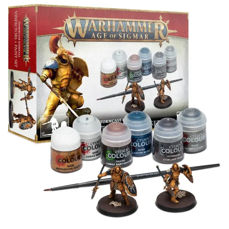 Stormcast Eternals: Vindictors + Paint