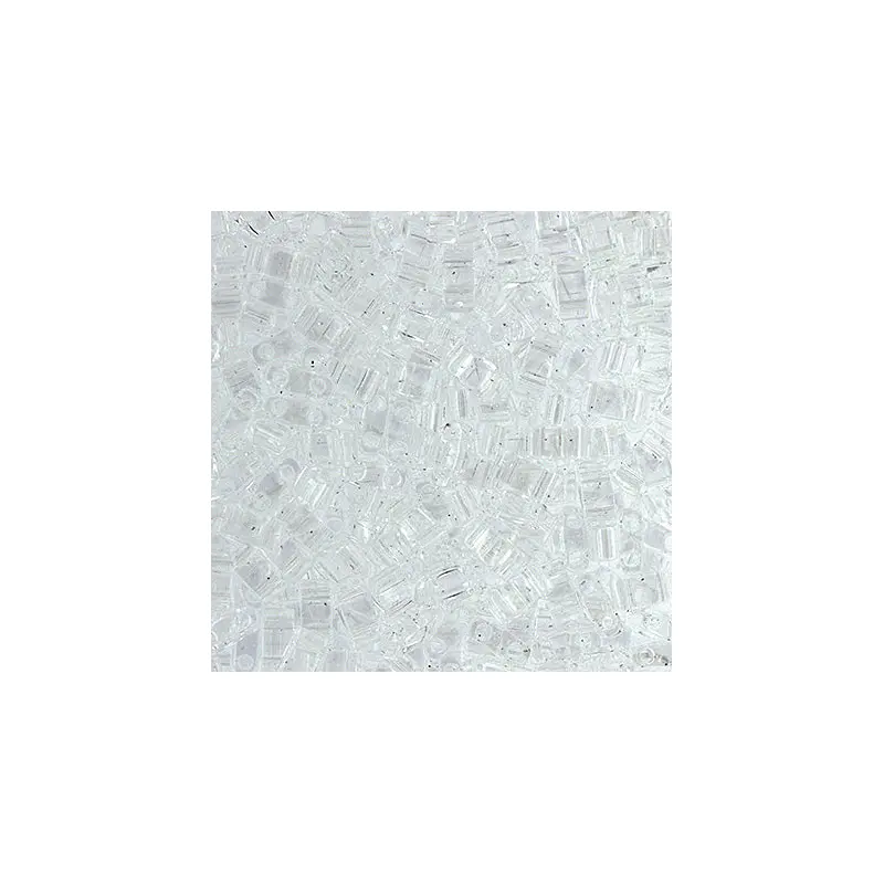 Half Tila Beads #0131 Transparent Crystal 5.2g