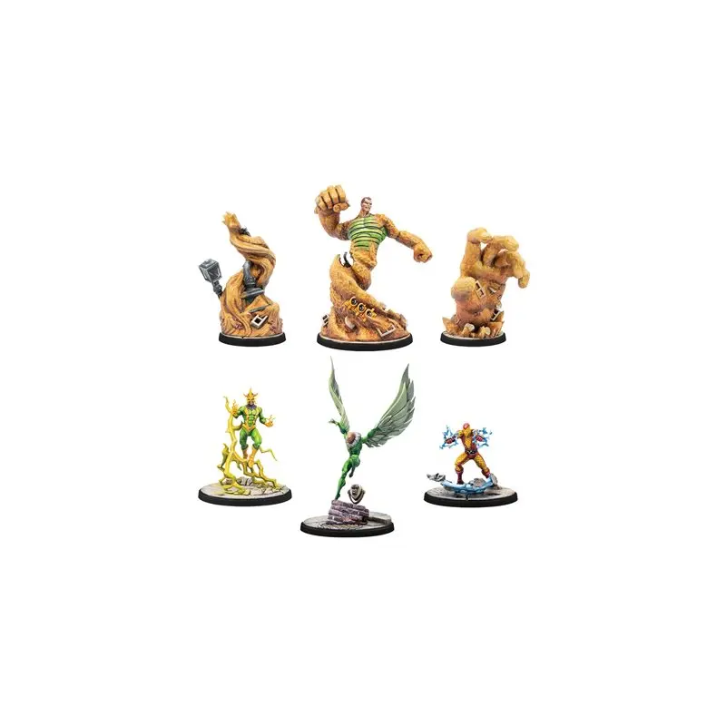 Marvel Crisis Protocol: Electro & Sandman & Shocker & Vulture