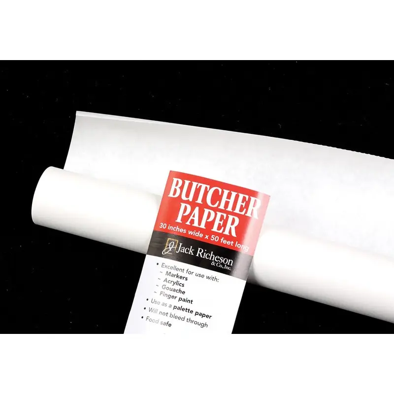 Butcher Paper Roll, White