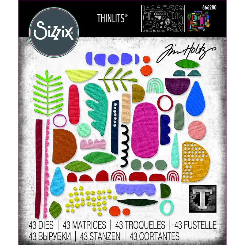 Thinlits Die Set, Abstract Elements