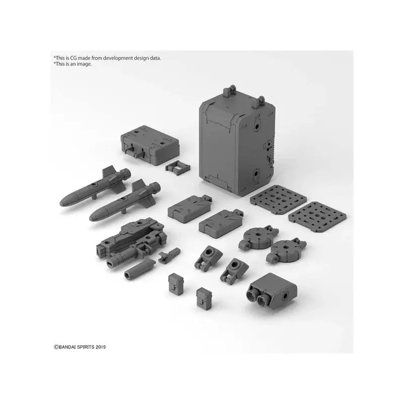 Bandai 30MM 1/144 OPTION PARTS SET 8 (MULTI BACKPACK)