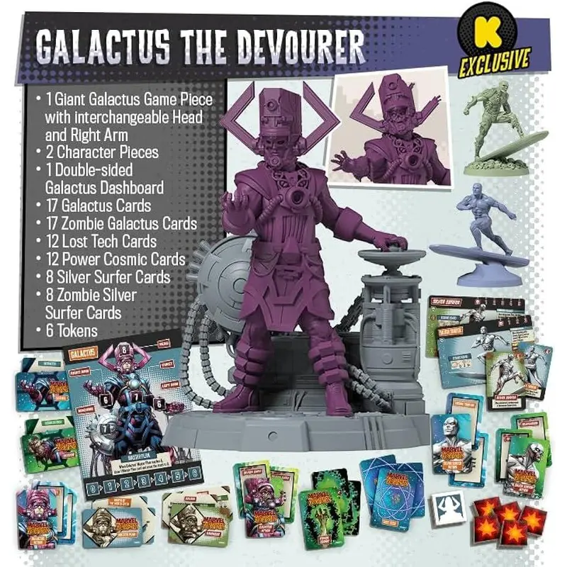 Marvel Zombies  A Zombicide Game:  Galactus the Devourer (Kickstarter Exclusive)