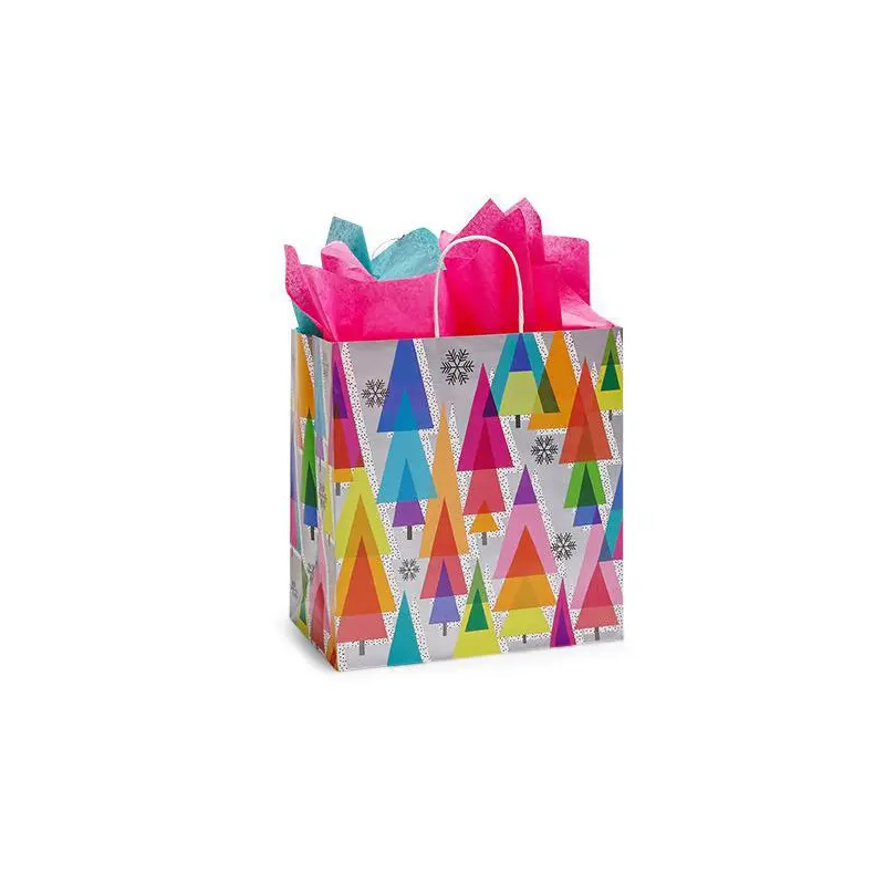 Retro Trees Gift Bag