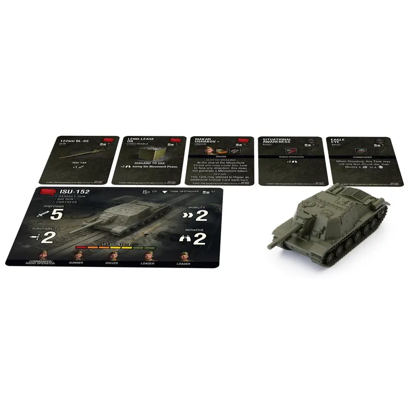 World of Tanks Miniatures Game Wave 5 Soviet ISU-152