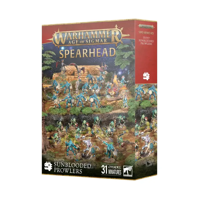 Spearhead: Seraphon Sunblooded Prowlers