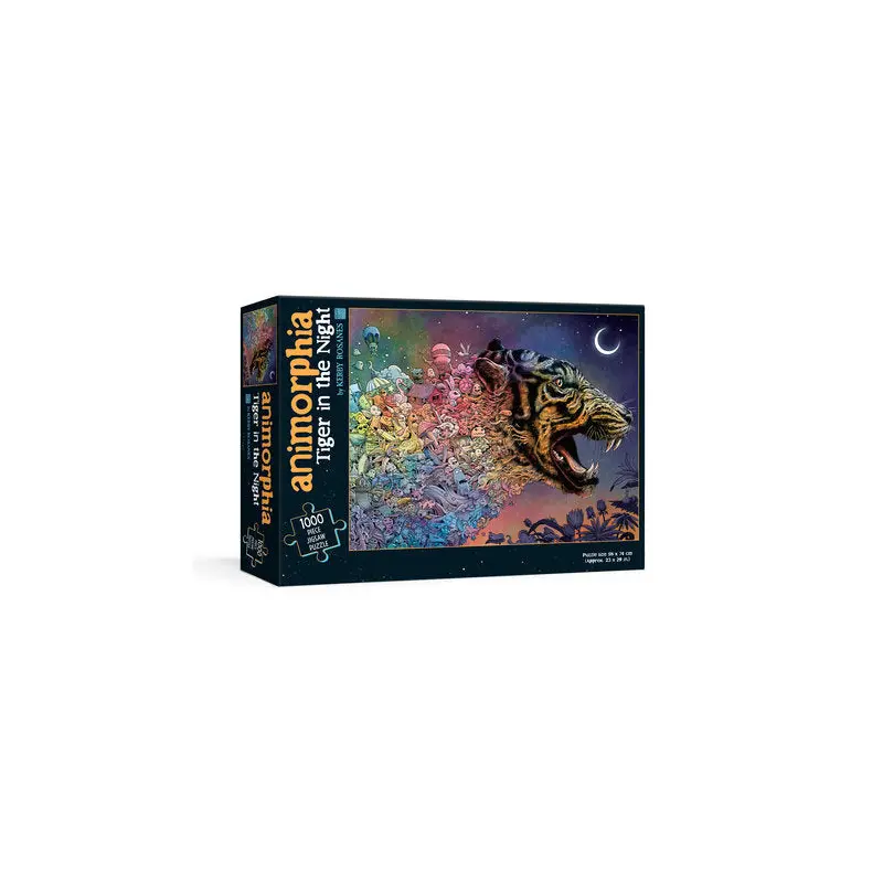 Animorphia Tiger in the Night Puzzle