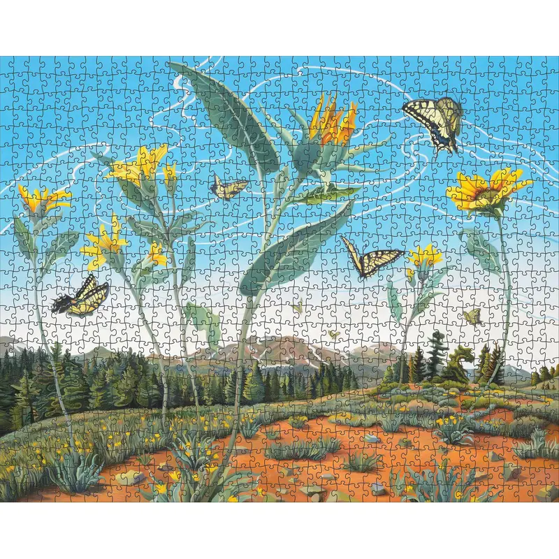 Swallowtail Dance (Pomegranate 1000pc)