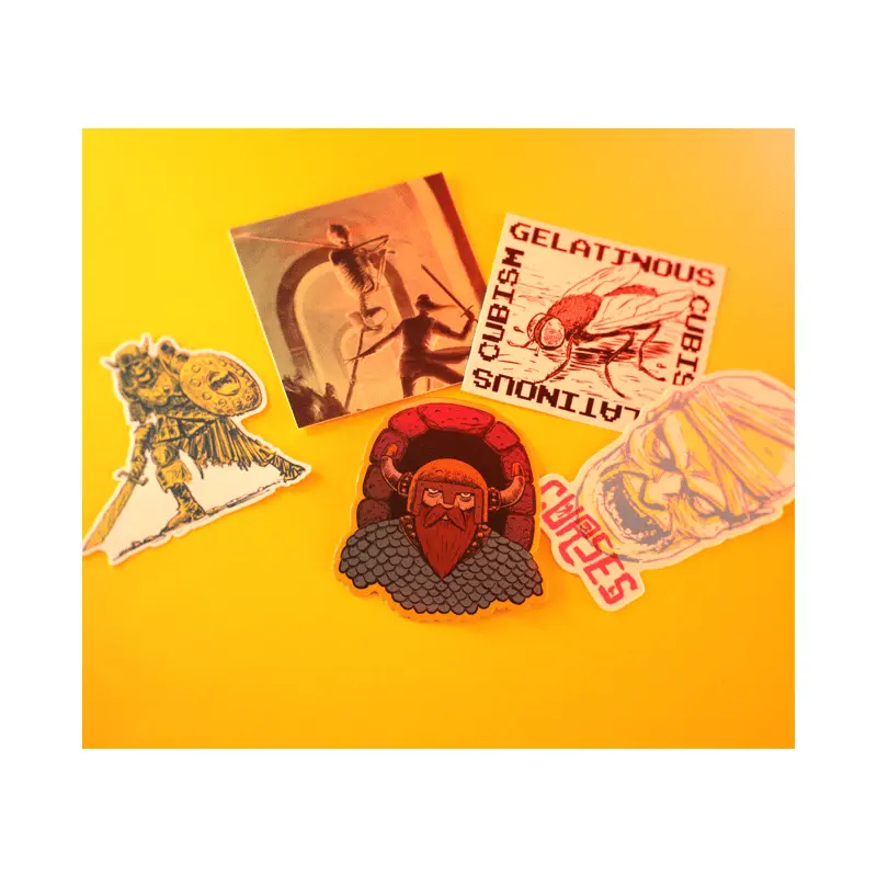 Gelatinous Cubism Sticker Pack