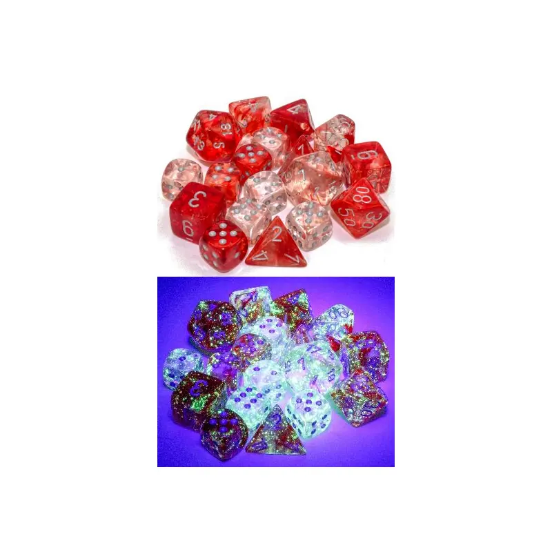 NEBULA 12D6 RED/SILVER LUMINARY 16MM