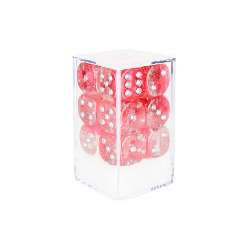 SD D6 DICE SET HEARTS 16MM 12CT