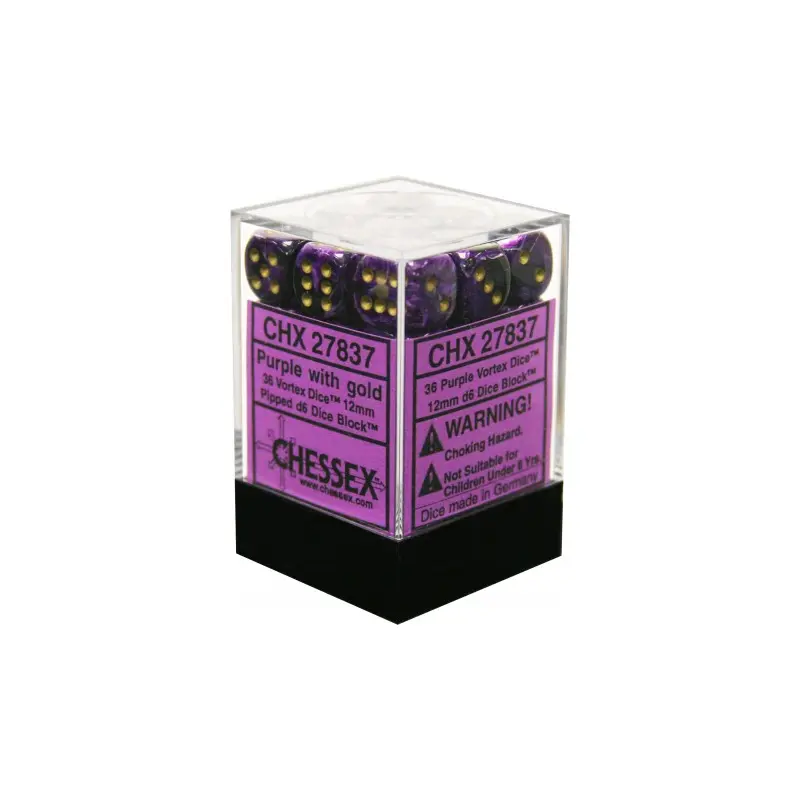 VORTEX 36D6 PURPLE/GOLD 12MM