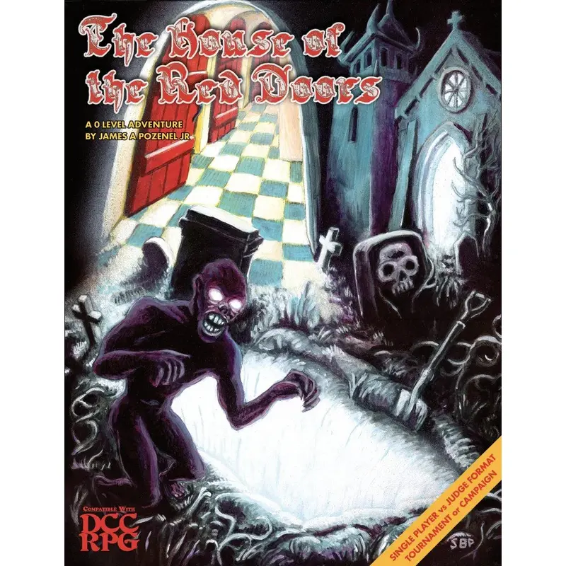 Dungeon Crawl Classics - The House of the Red Doors (DCC RPG Adventure)