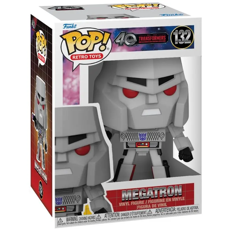 Funko POP RETRO TOYS TRANSFORMERS G1  MEGATRON