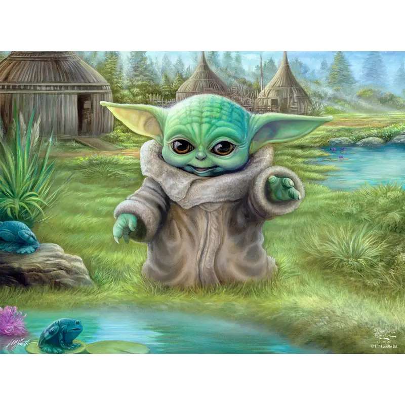 THOMAS KINKADE STAR WARS MANDALORIAN - CHILD'S PLAY