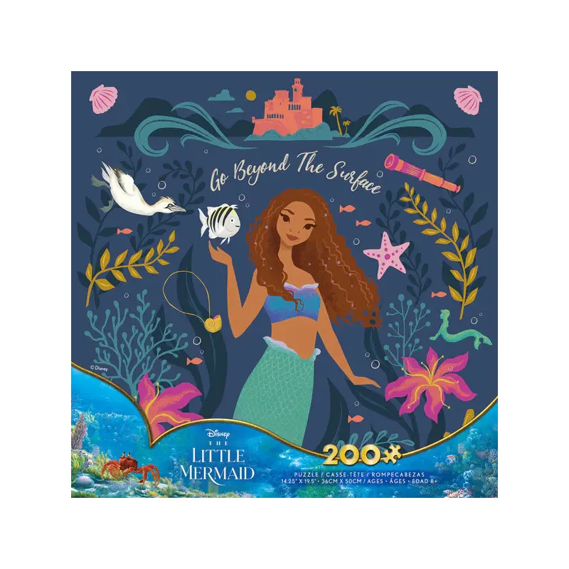 Disney Friends - LIVE ACTION LITTLE MERMAID - 200 PiecE